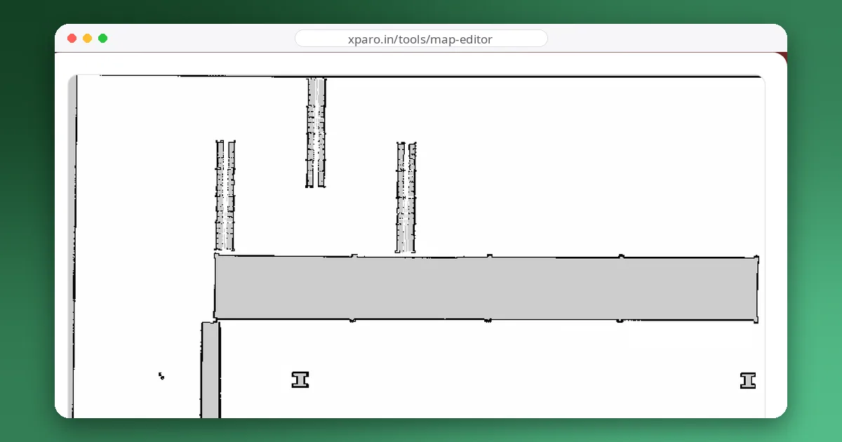 ROS Map Editor